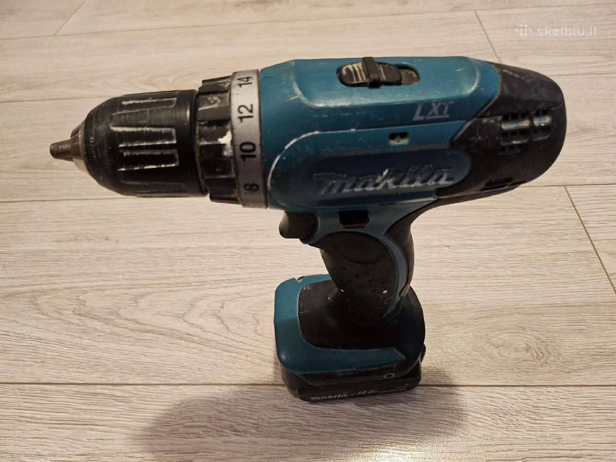 Makita 14.4v suktuvas,akumuliatoriai po 15 pakrove - nuotraukos Nr. 3