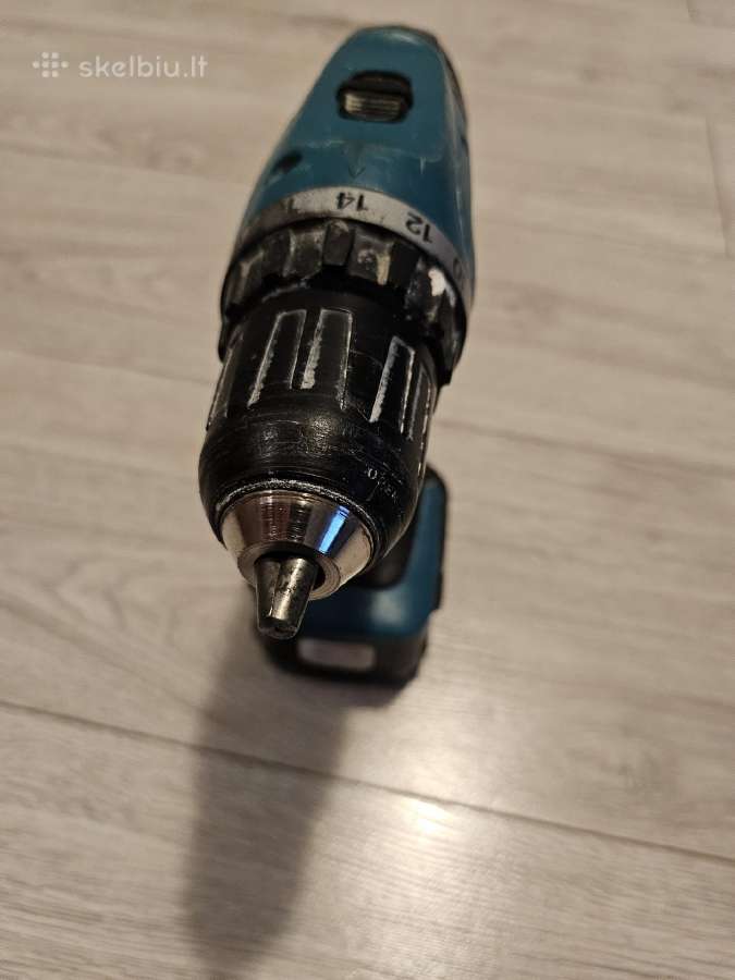 Makita 14.4v suktuvas,akumuliatoriai po 15 pakrove - nuotraukos Nr. 7