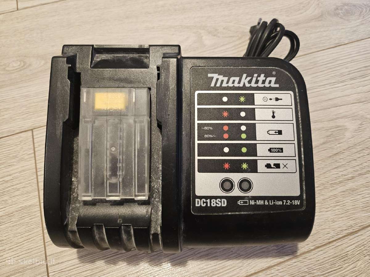 Makita 14.4v suktuvas,akumuliatoriai po 15 pakrove - nuotraukos Nr. 13