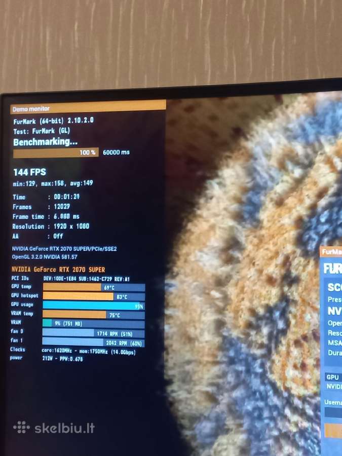 Msi Geforce Rtx 2070 Super Ventus Oc8 GB Gddr6 - nuotraukos Nr. 6