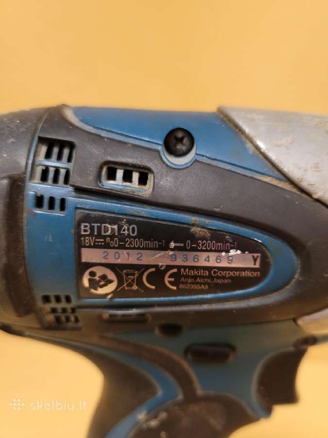 Makita Btd140 - nuotraukos Nr. 2