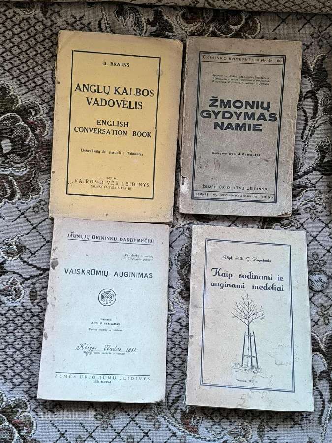Senesnės knygos, loterijos bilietai. - nuotraukos Nr. 19