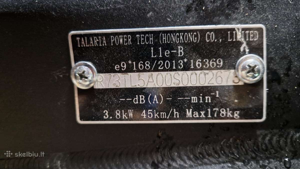 Talaria Mx5 l1e - nuotraukos Nr. 4
