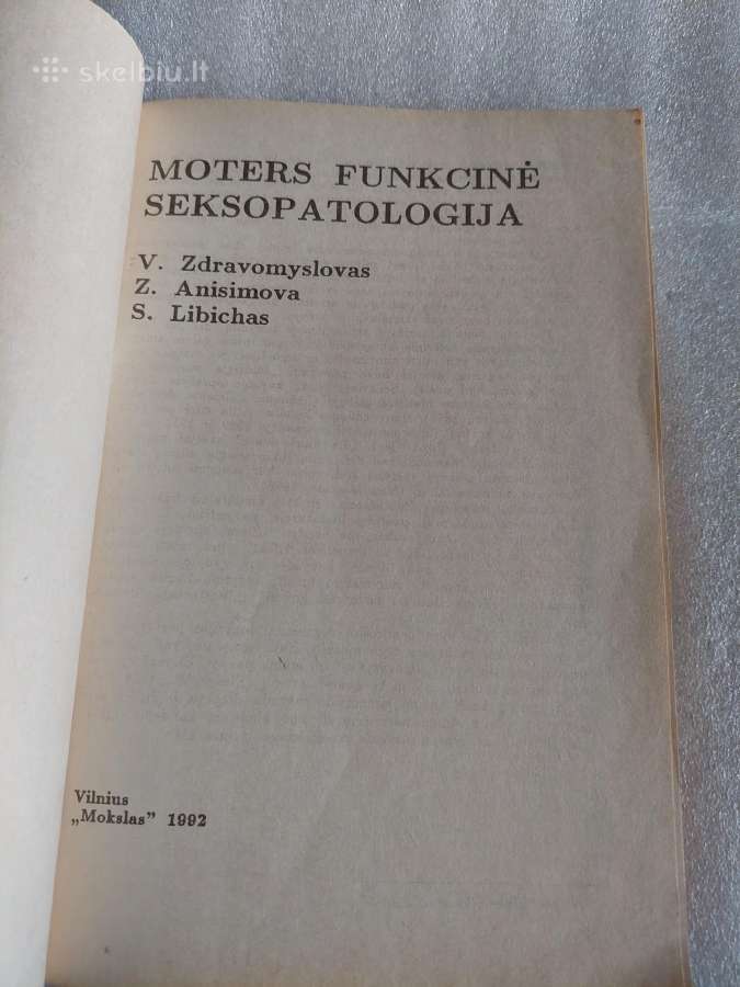 Moters funkcinė seksopatologija - nuotraukos Nr. 2