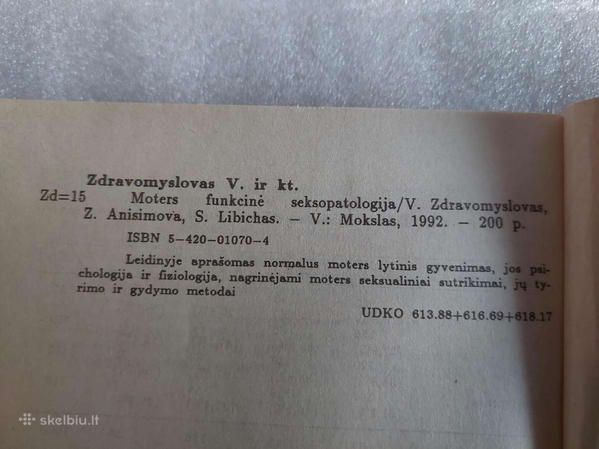 Moters funkcinė seksopatologija - nuotraukos Nr. 5