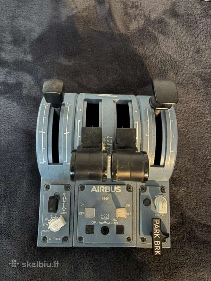 Thrustmaster lektuvo simuliat. valdymo pultai - nuotraukos Nr. 2