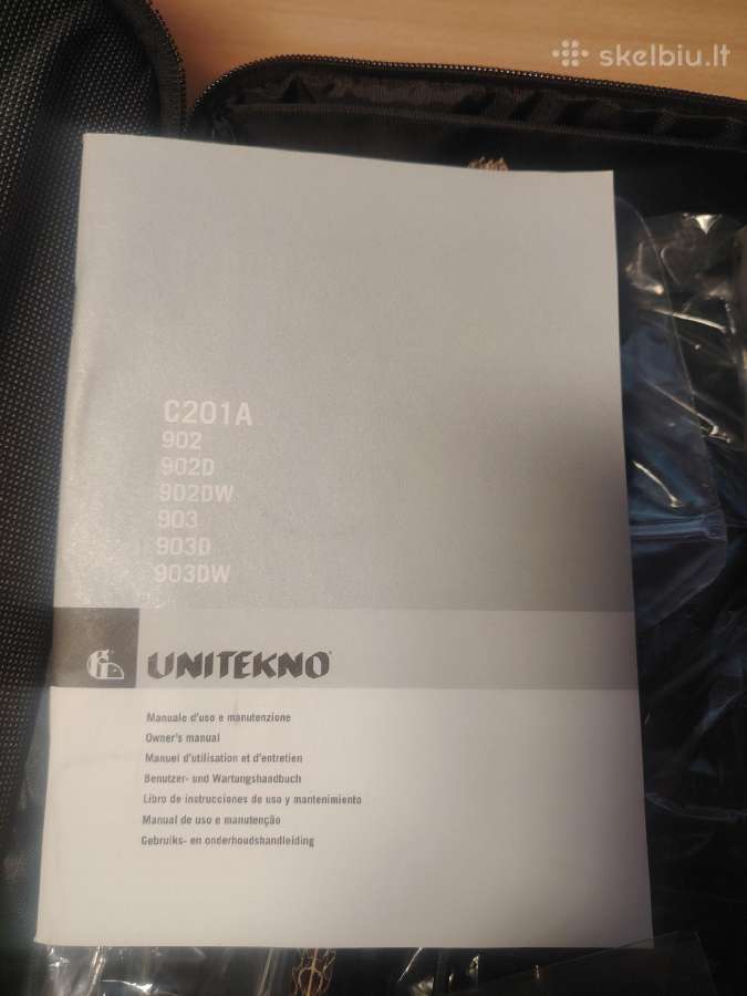 Garų valytuvas Unitekno 902 digit pro - nuotraukos Nr. 9