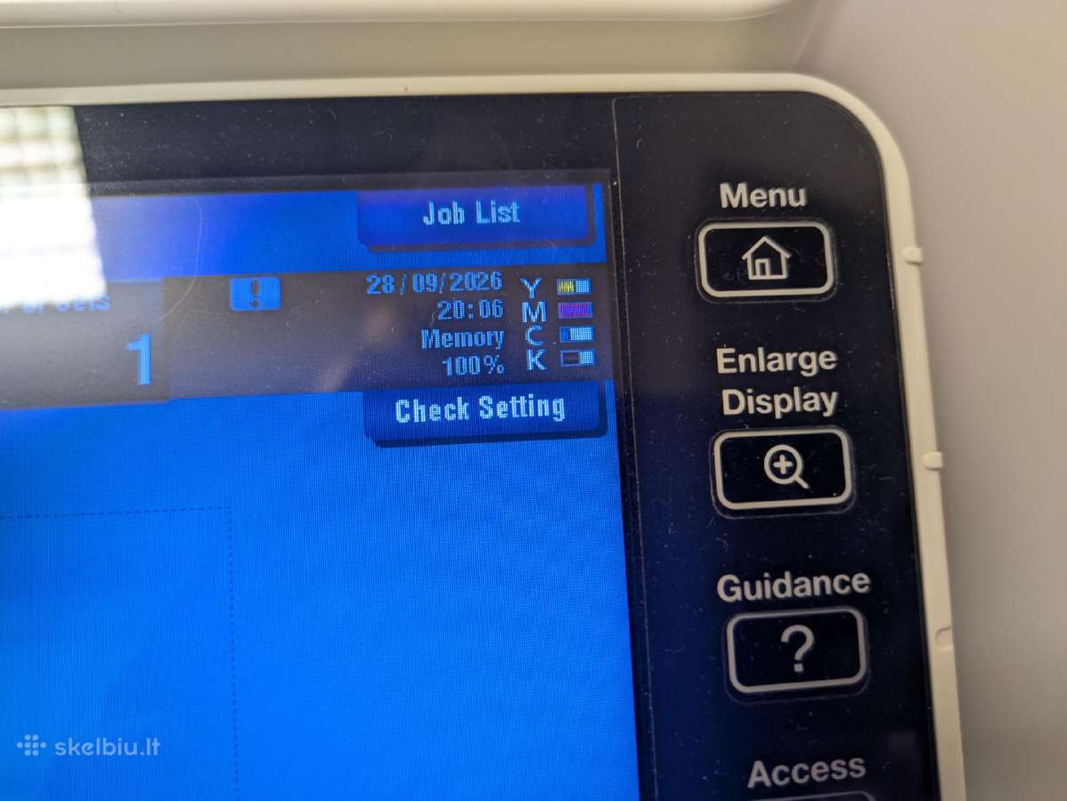 Konica Minolta Bizhub C224e + dažai - nuotraukos Nr. 3