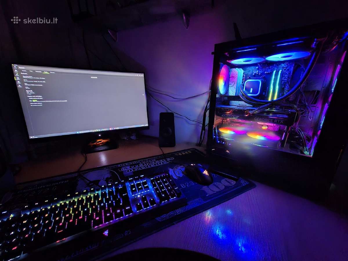 Gaiming Pc su garantija skytech + monitorius - nuotraukos Nr. 2