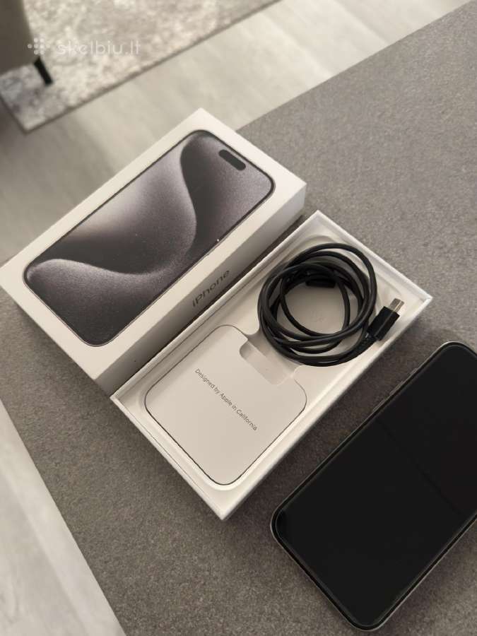 iPhone 15 Pro 256gb. - nuotraukos Nr. 6