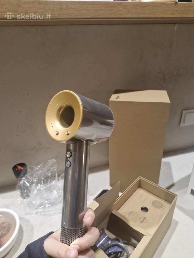 Dyson supersonic, pilkas. Naujas nenaudotas. - nuotraukos Nr. 4