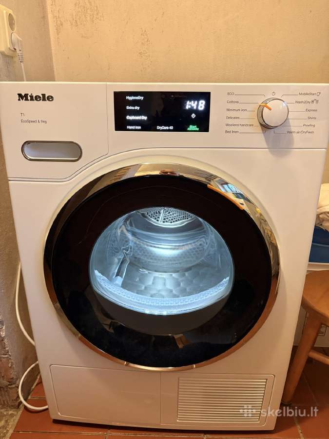 Miele Twh780wp džiovyklė 9 kg, su garantija - nuotraukos Nr. 3