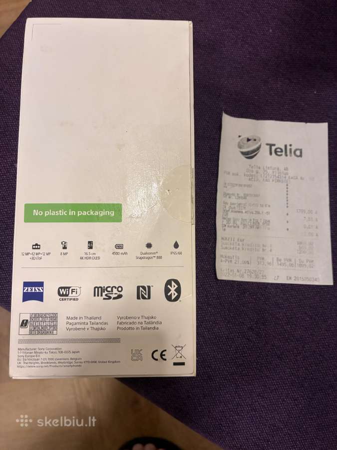 Xperia Pro- I Praktiškai naujas 512gb - nuotraukos Nr. 4