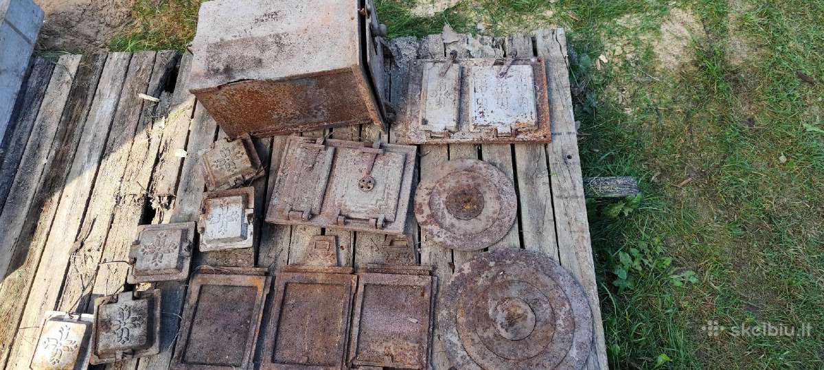 Ketaus detalės nuo mūrinės krosnies - nuotraukos Nr. 2
