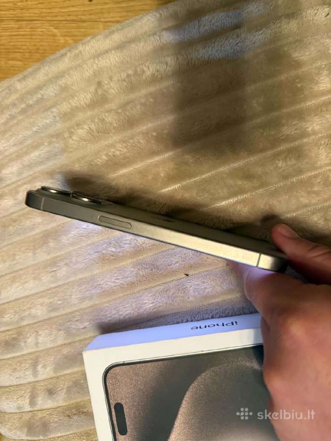 Parduodamas iPhone 15 Pro 128 GB. - nuotraukos Nr. 6