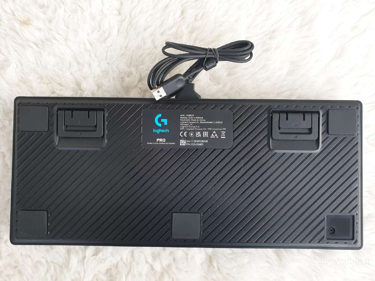 Logitech G Pro mechaninė žaidimų klaviatūra - nuotraukos Nr. 6