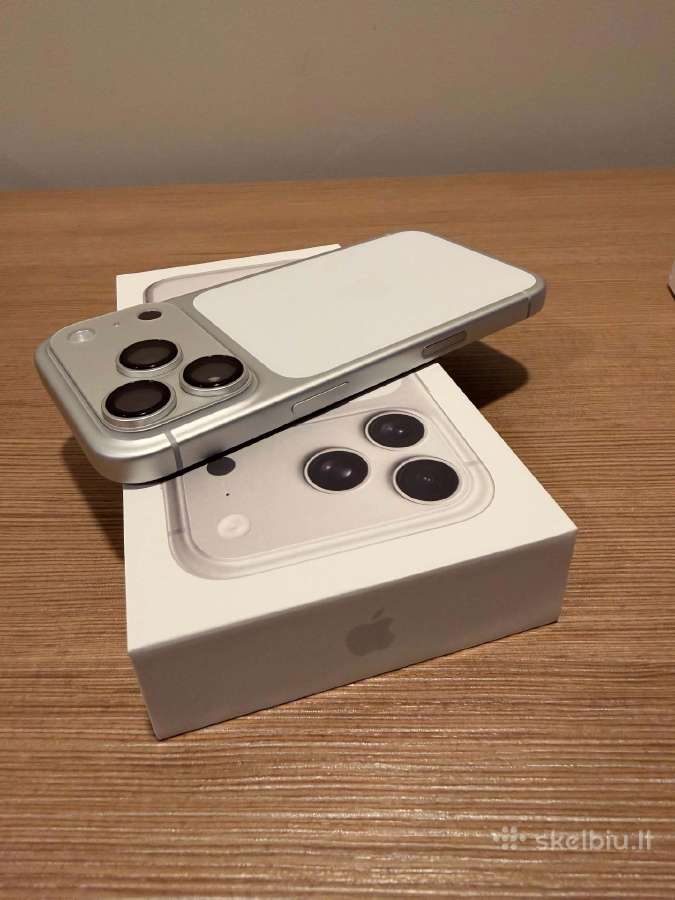 Iphone17 Pro 256 GB 99% baterija Tele2 garantija - nuotraukos Nr. 3
