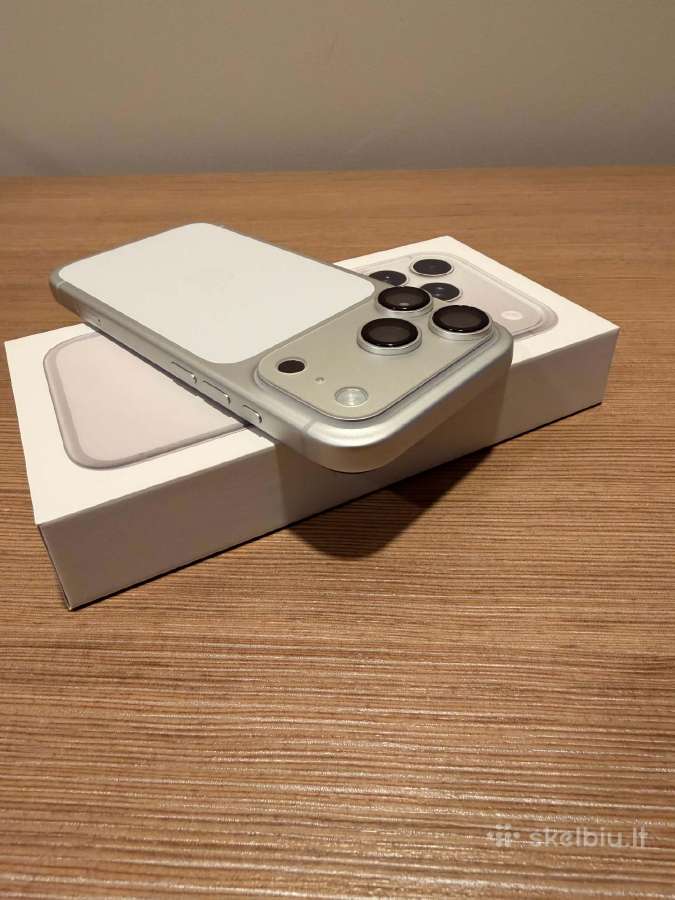 Iphone17 Pro 256 GB 99% baterija Tele2 garantija - nuotraukos Nr. 4