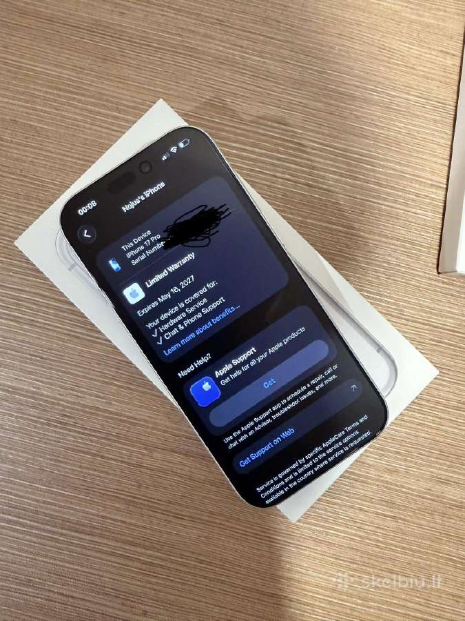 Iphone17 Pro 256 GB 99% baterija Tele2 garantija - nuotraukos Nr. 8