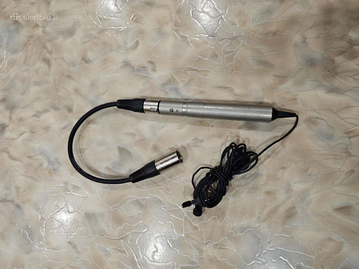 Profesionalus lapelinis mikrofonas Sony Ecm-77b - nuotraukos Nr. 4