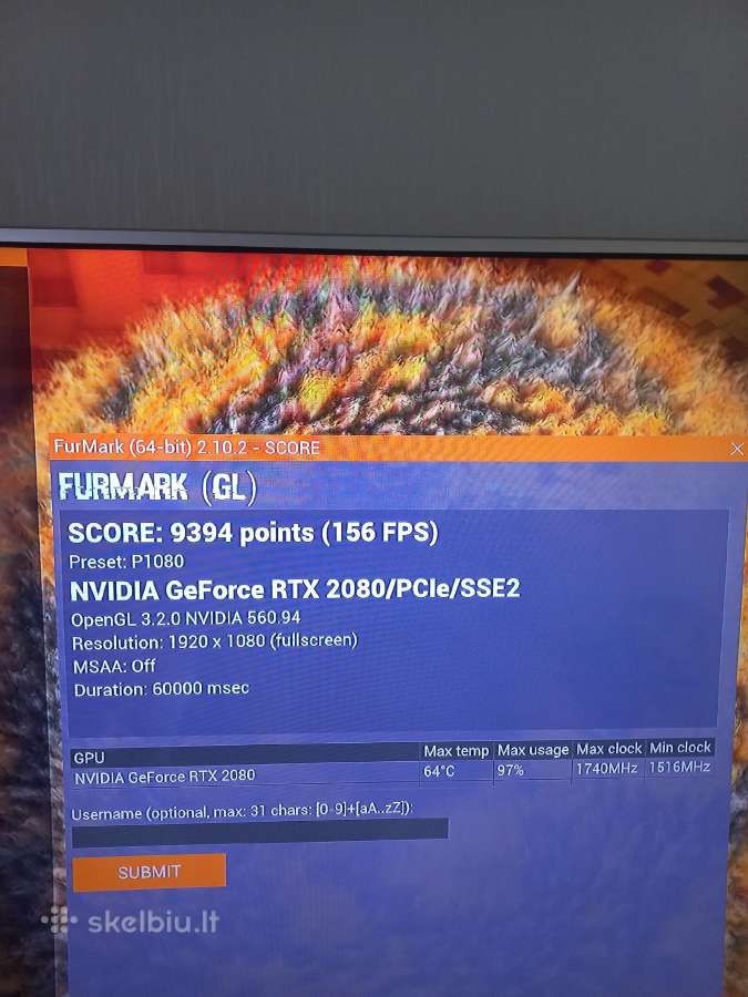 Rtx 2080 8gb - nuotraukos Nr. 5
