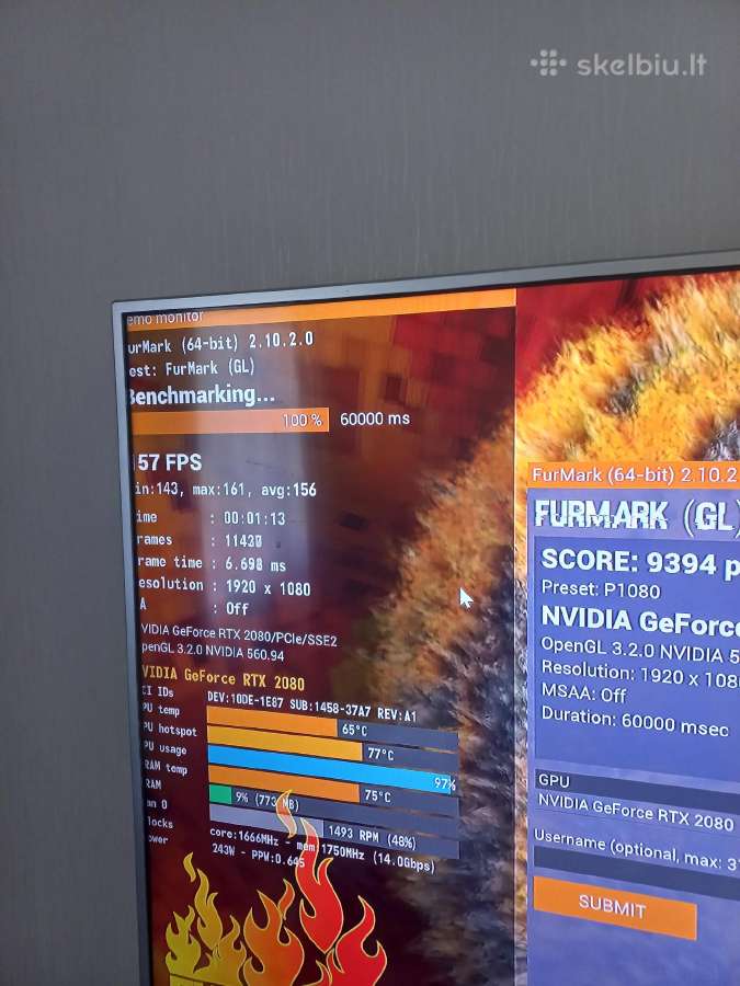 Rtx 2080 8gb - nuotraukos Nr. 6