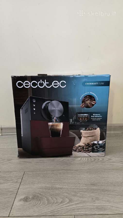 Cecotec Cremmaet Cube Red kavos aparatas - nuotraukos Nr. 4