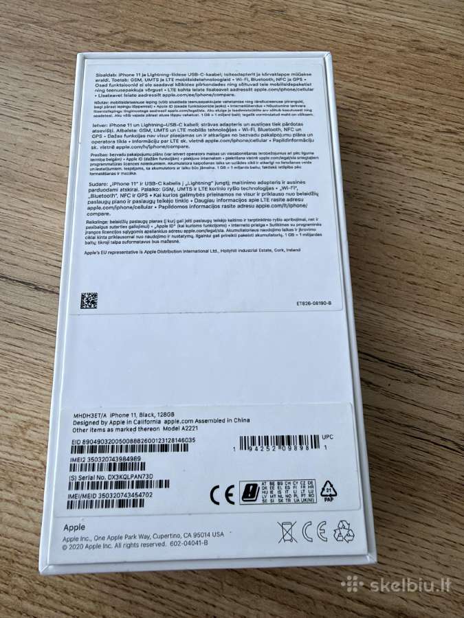 iPhone 11, 128gb - nuotraukos Nr. 9