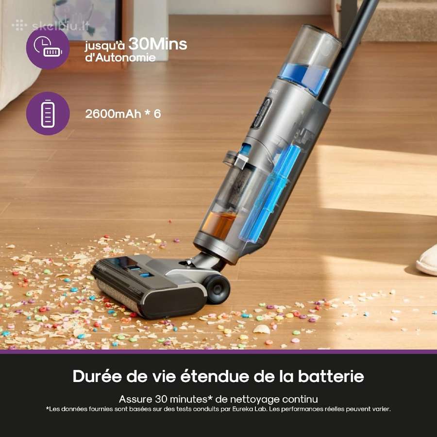 Eureka Rapidwash New430 plaunantis siurblys šluota - nuotraukos Nr. 4