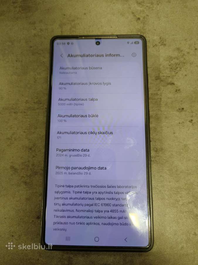 Samsung S25 ultra 12gb 256gb - nuotraukos Nr. 3