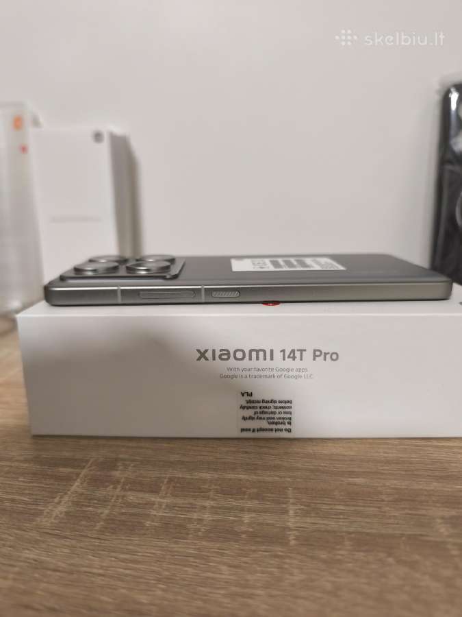 Xiaomi 14t Pro Titan Gray 12gb RAM 512gb Rom - nuotraukos Nr. 4
