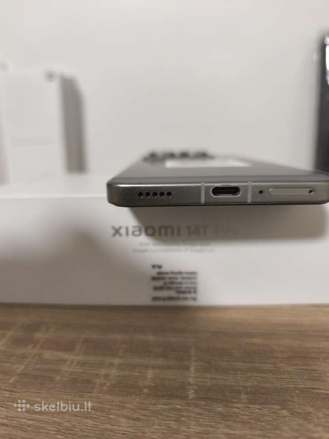 Xiaomi 14t Pro Titan Gray 12gb RAM 512gb Rom - nuotraukos Nr. 7