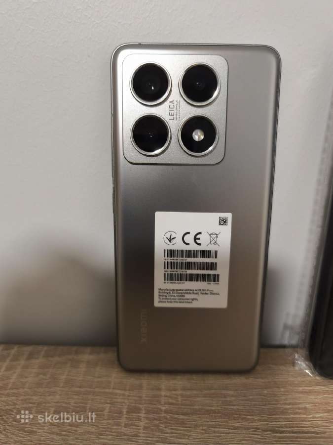 Xiaomi 14t Pro Titan Gray 12gb RAM 512gb Rom - nuotraukos Nr. 8