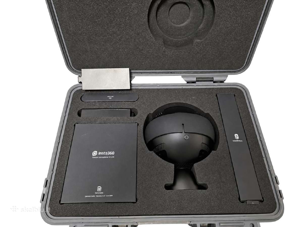 Parduodama profesionali Insta360 Pro 8k 360 / Vr - nuotraukos Nr. 2
