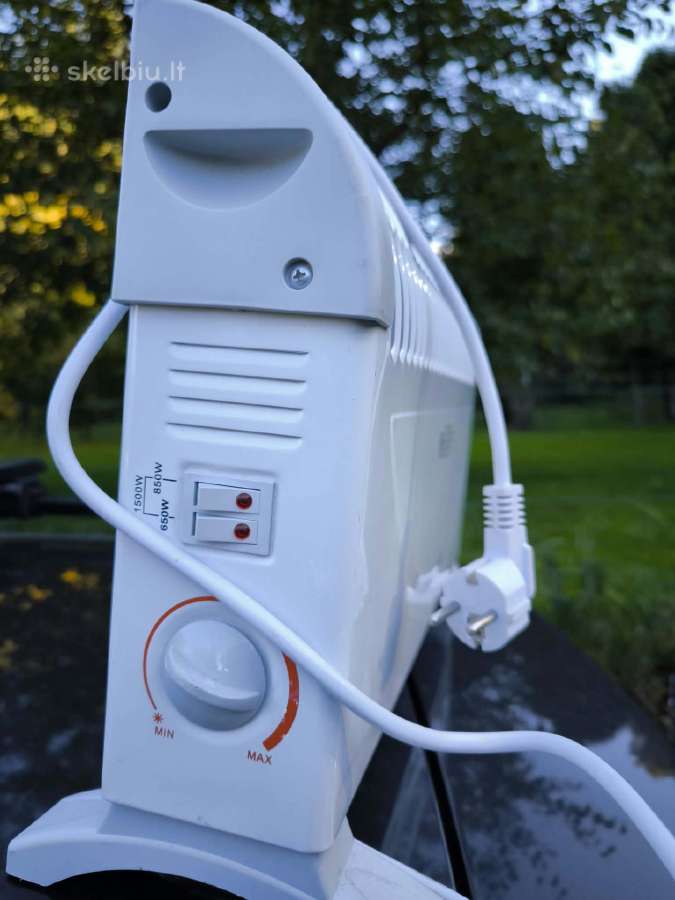 Elektrinis konvektorinis šildytuvas 1500 W - nuotraukos Nr. 2