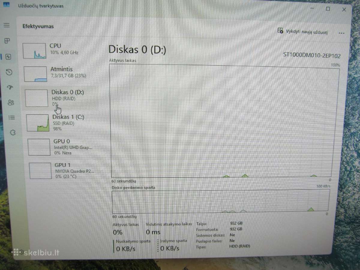 Dell Precision 3640 - nuotraukos Nr. 5