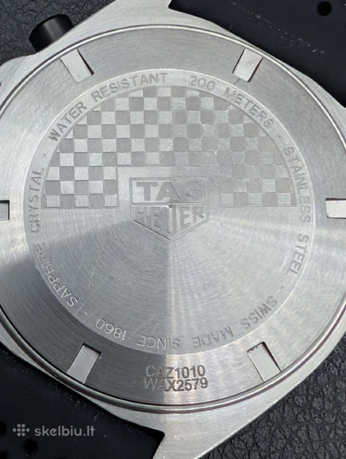 Tag Heuer Formula 1 Caz1010 chronografas - nuotraukos Nr. 9