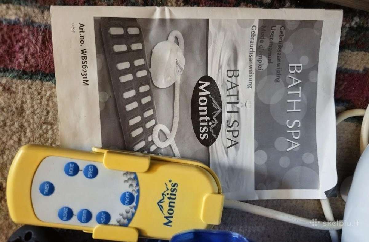 Vonios Burbuliukų Masažuoklis Medisana 700w Ipx4 - nuotraukos Nr. 4