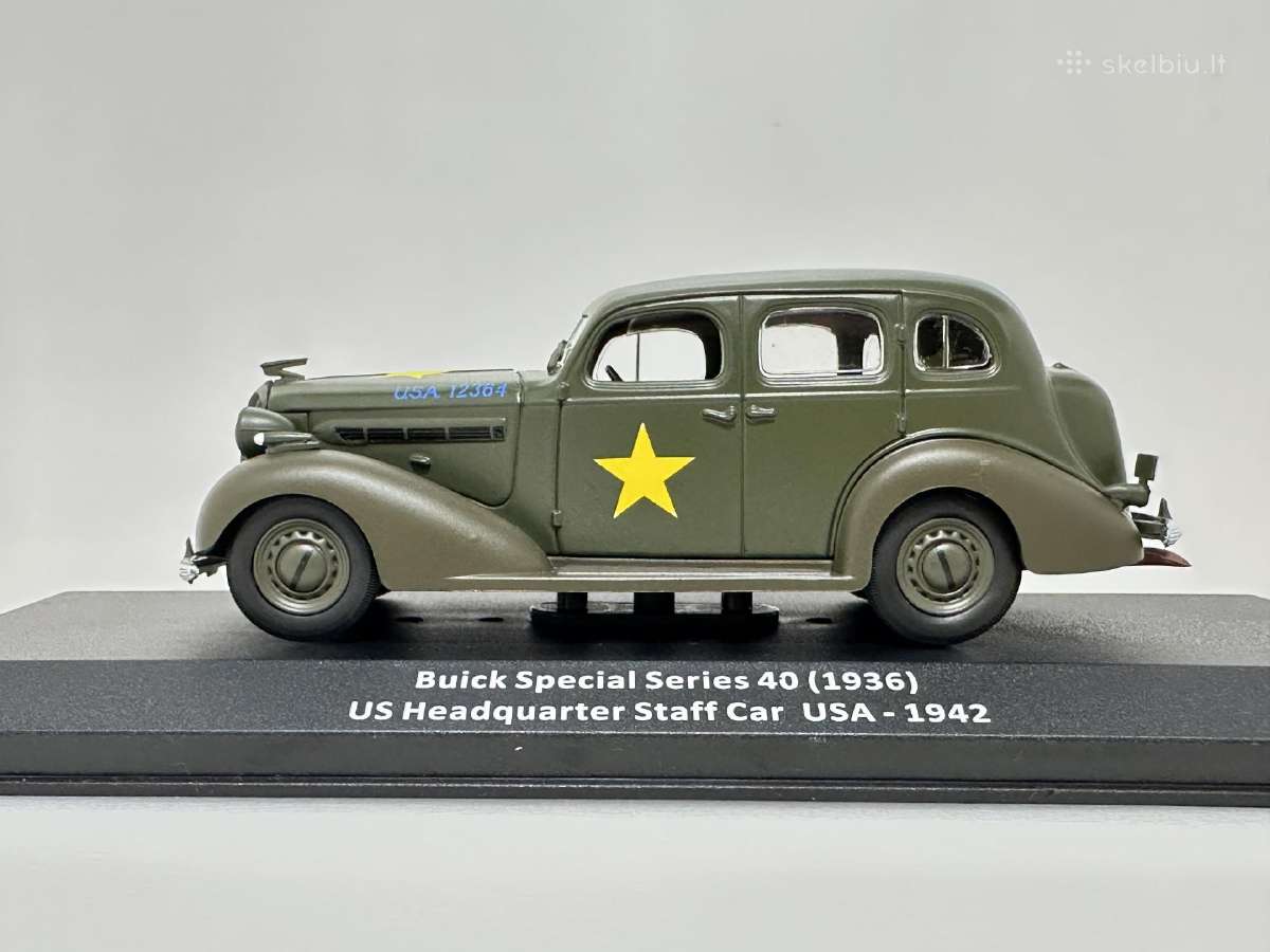 Buick Special Series 40 1936 Us Headquart. 1:43 - nuotraukos Nr. 4