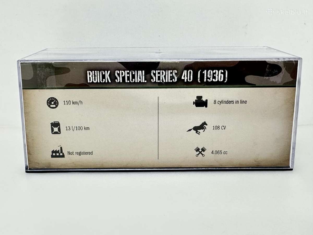 Buick Special Series 40 1936 Us Headquart. 1:43 - nuotraukos Nr. 7