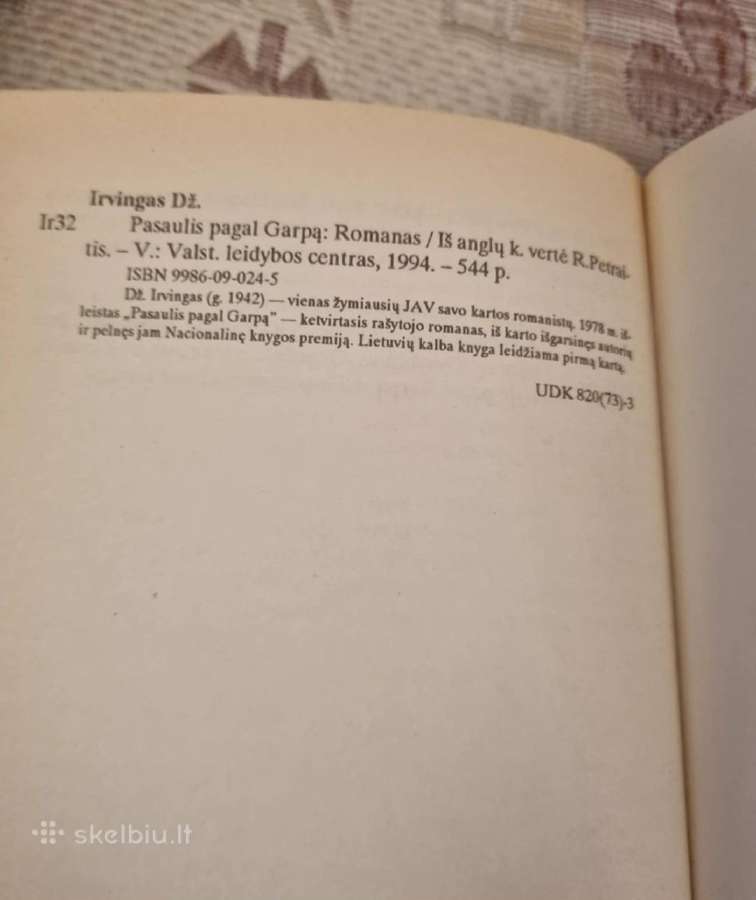 Pasaulis pagal Garpą - nuotraukos Nr. 4