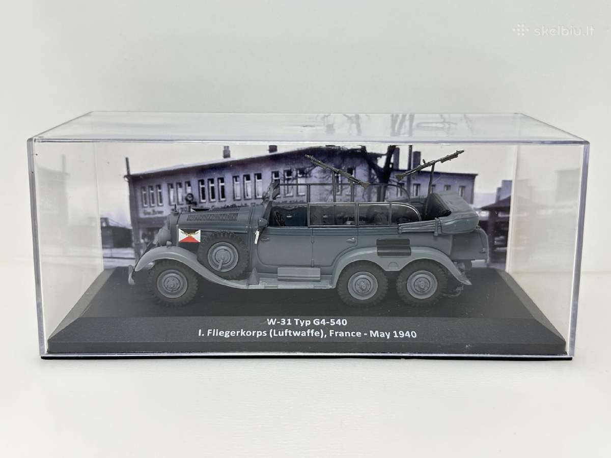 Mercedes-benz W31 Typ G4-540 I.fliegerkorp 1:43 - nuotraukos Nr. 2