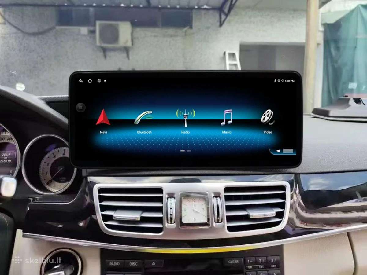 Mercedes E class W212 Multimedia . Android 12 - nuotraukos Nr. 2