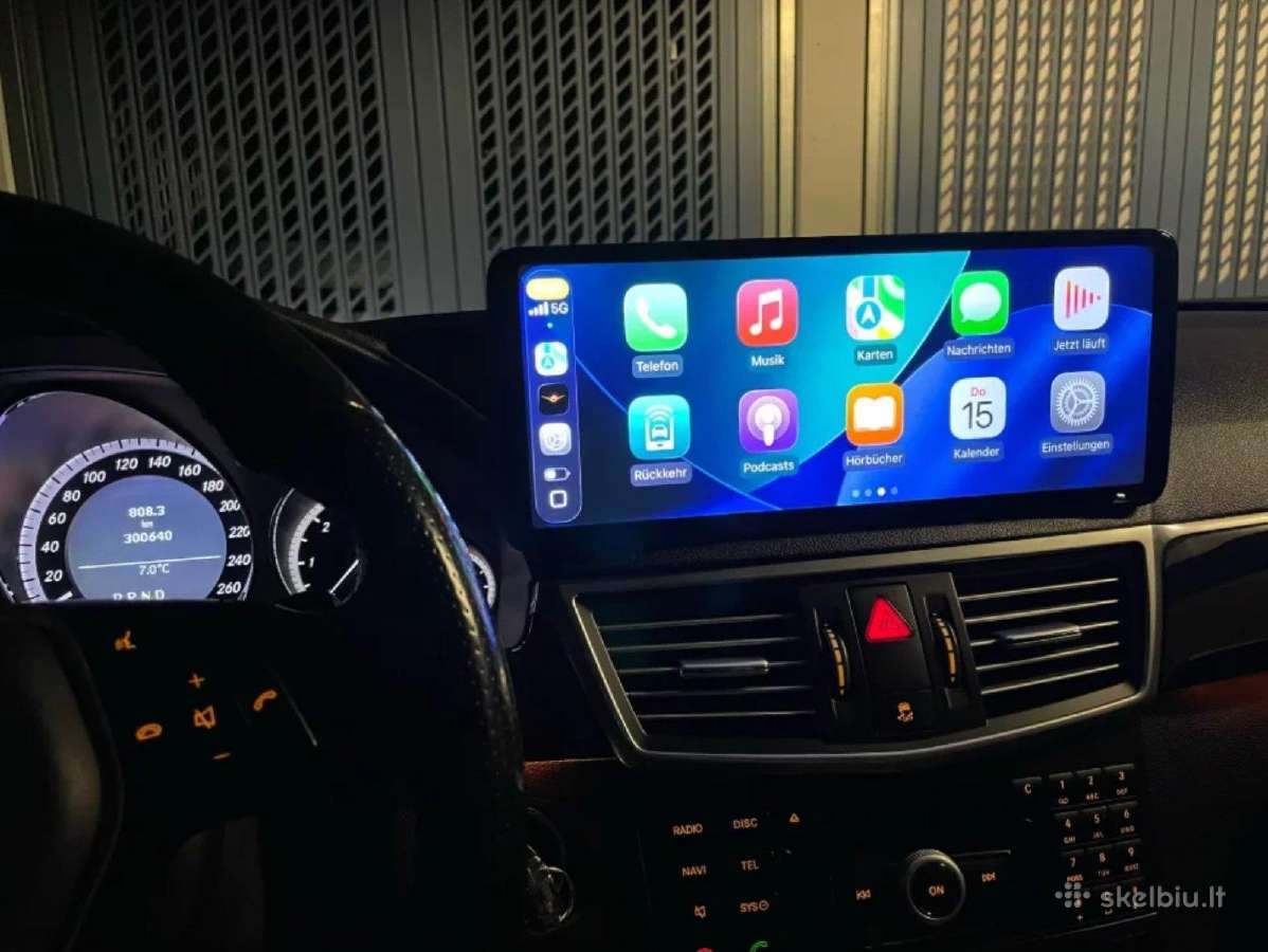 Mercedes E class W212 Multimedia . Android 12 - nuotraukos Nr. 3