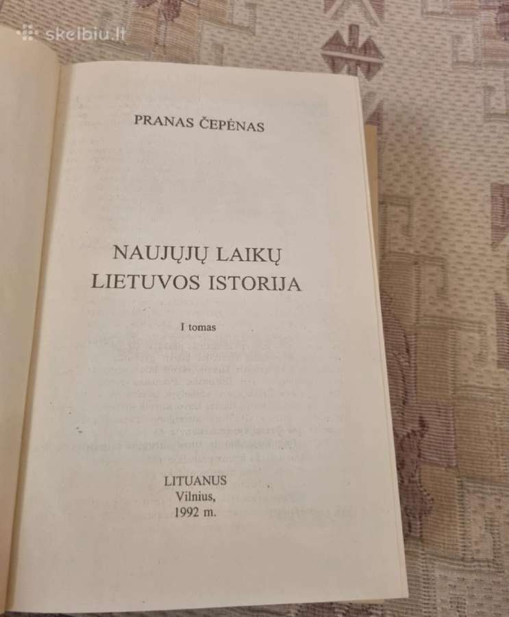 Naujųjų laikų Lietuvos istorija 1 ir 2 dalis - nuotraukos Nr. 3