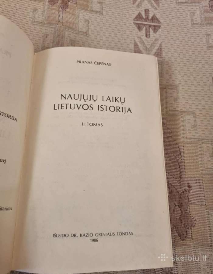 Naujųjų laikų Lietuvos istorija 1 ir 2 dalis - nuotraukos Nr. 8