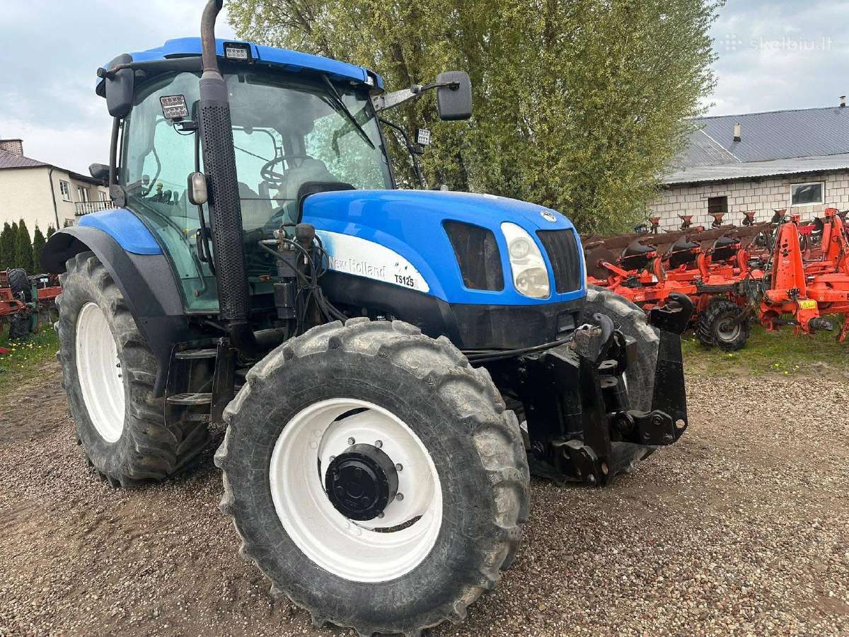 Traktorius new holland ts125 - nuotraukos Nr. 3