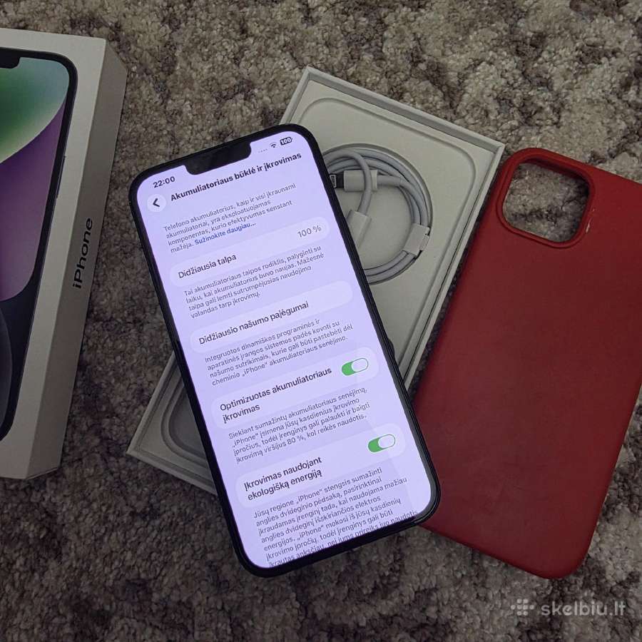 Parduodu iPhone 14 Plus 256gb - nuotraukos Nr. 5