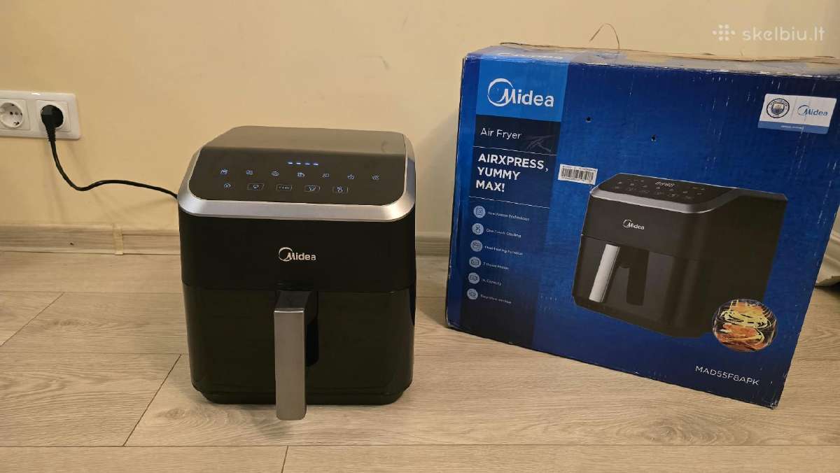 „midea“ karšto oro gruzdintuvė, 5l - nuotraukos Nr. 4