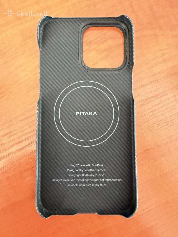 Pitaka iPhone 15 Pro Max, Telefono deklas - nuotraukos Nr. 2